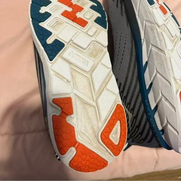 Hoka One One Clifton 5 1093755 FGEB Mens US 11 Running Shoes Gray Sneakers - Picture 11 of 14